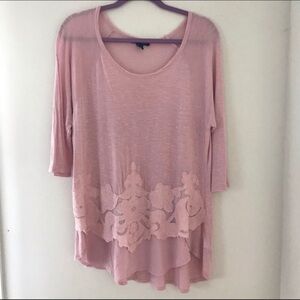 Bandalino Pink lightweight Top...CUTE‎ !!!!